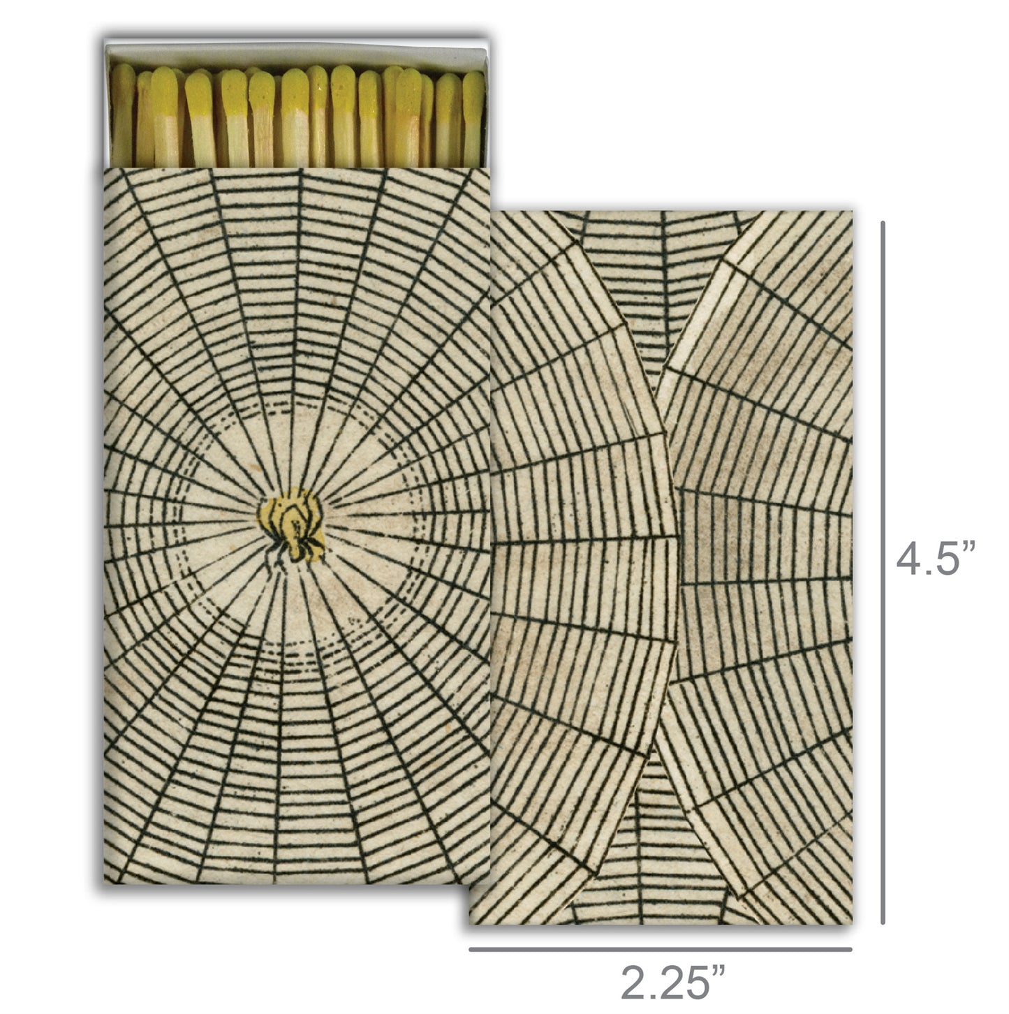 Decorative Matchbox - Spider Web