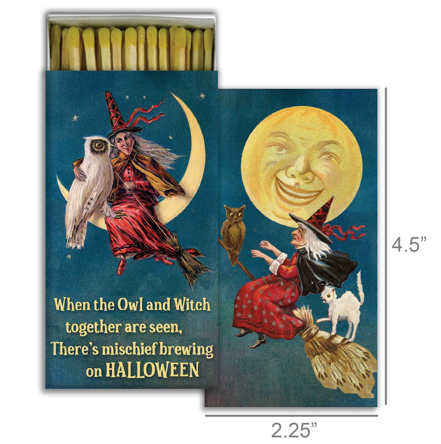Decorative Matchbox - Wech & Owl