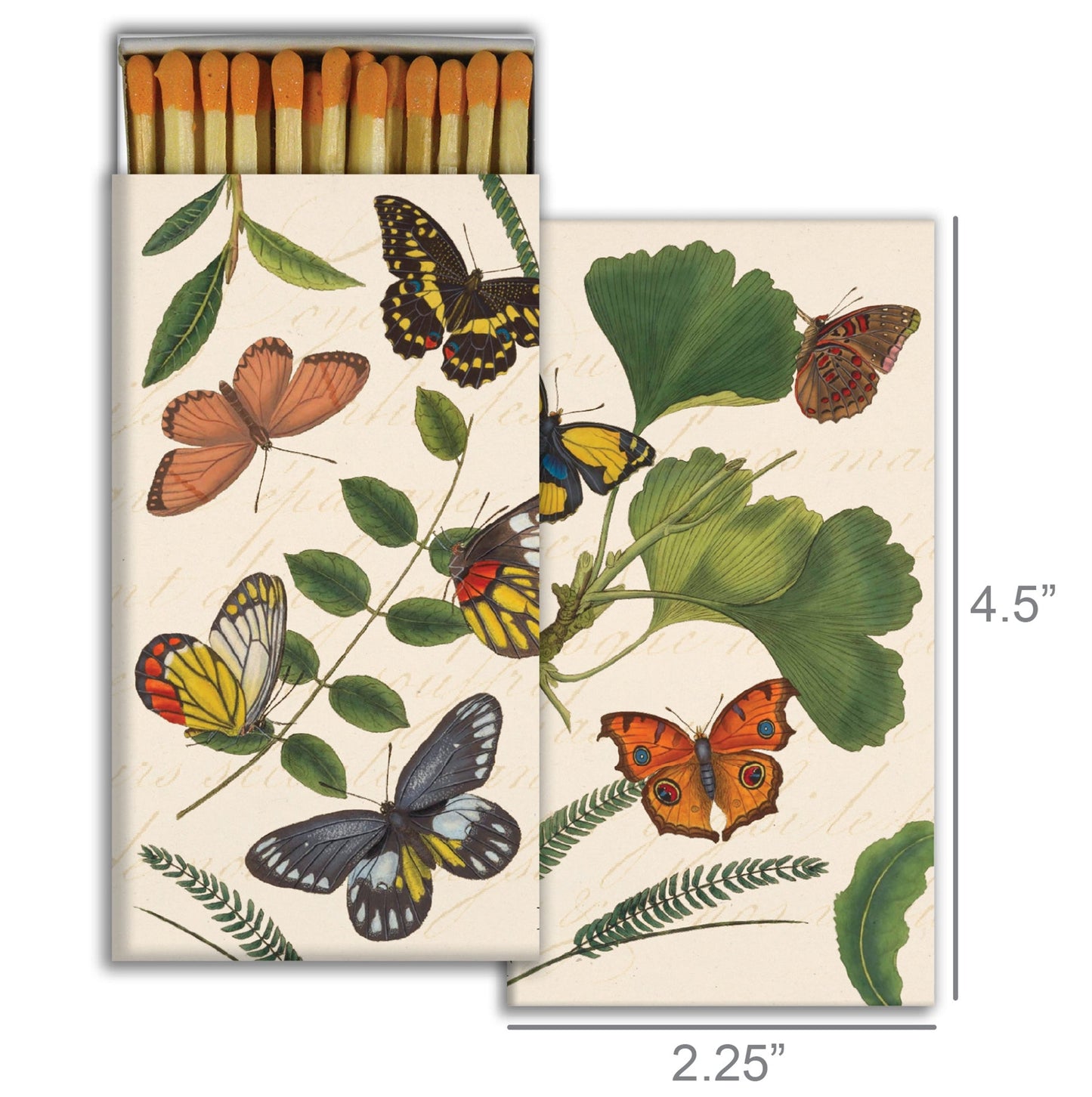 Decorative Matchbox - Butterflies