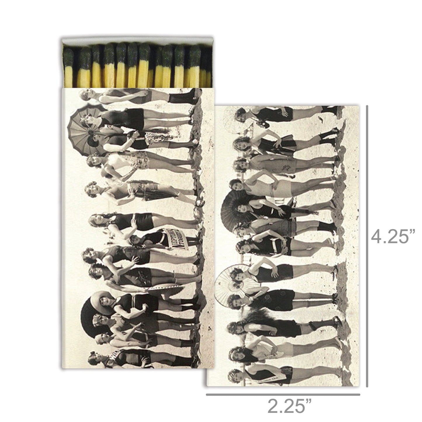 Decorative Matchbox - Bathing Beauties