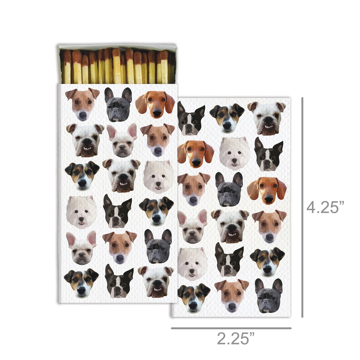 Decorative Matchbox - Dog Squad