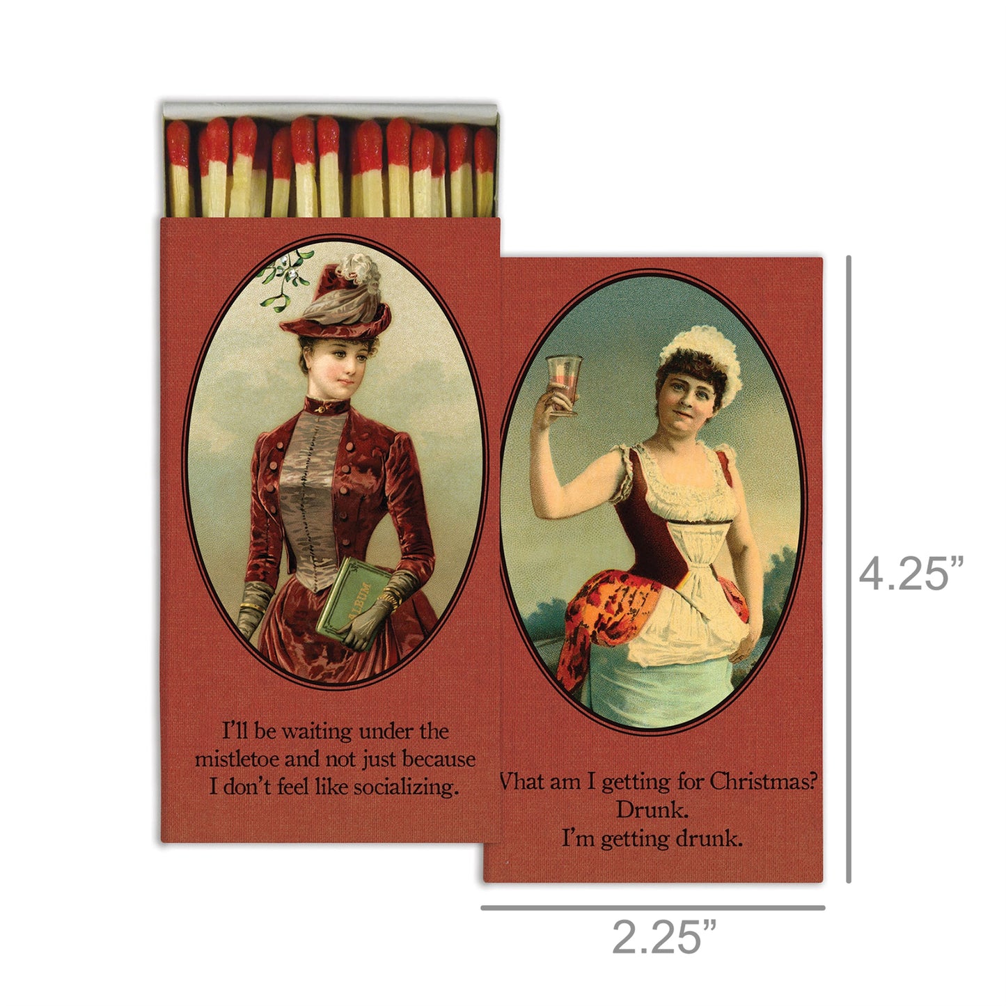 Decorative Matchbox - Cheeky Holiday