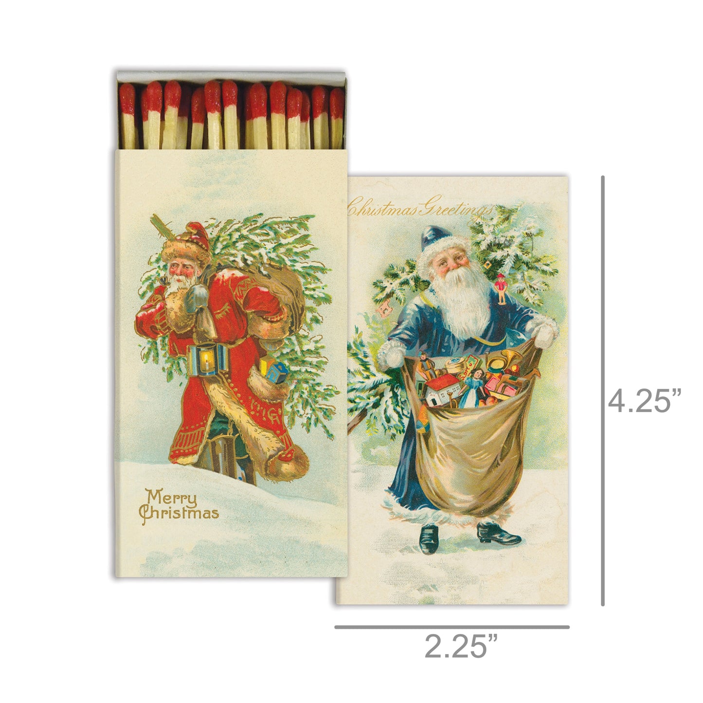 Decorative Matchbox - Christmas Greetings