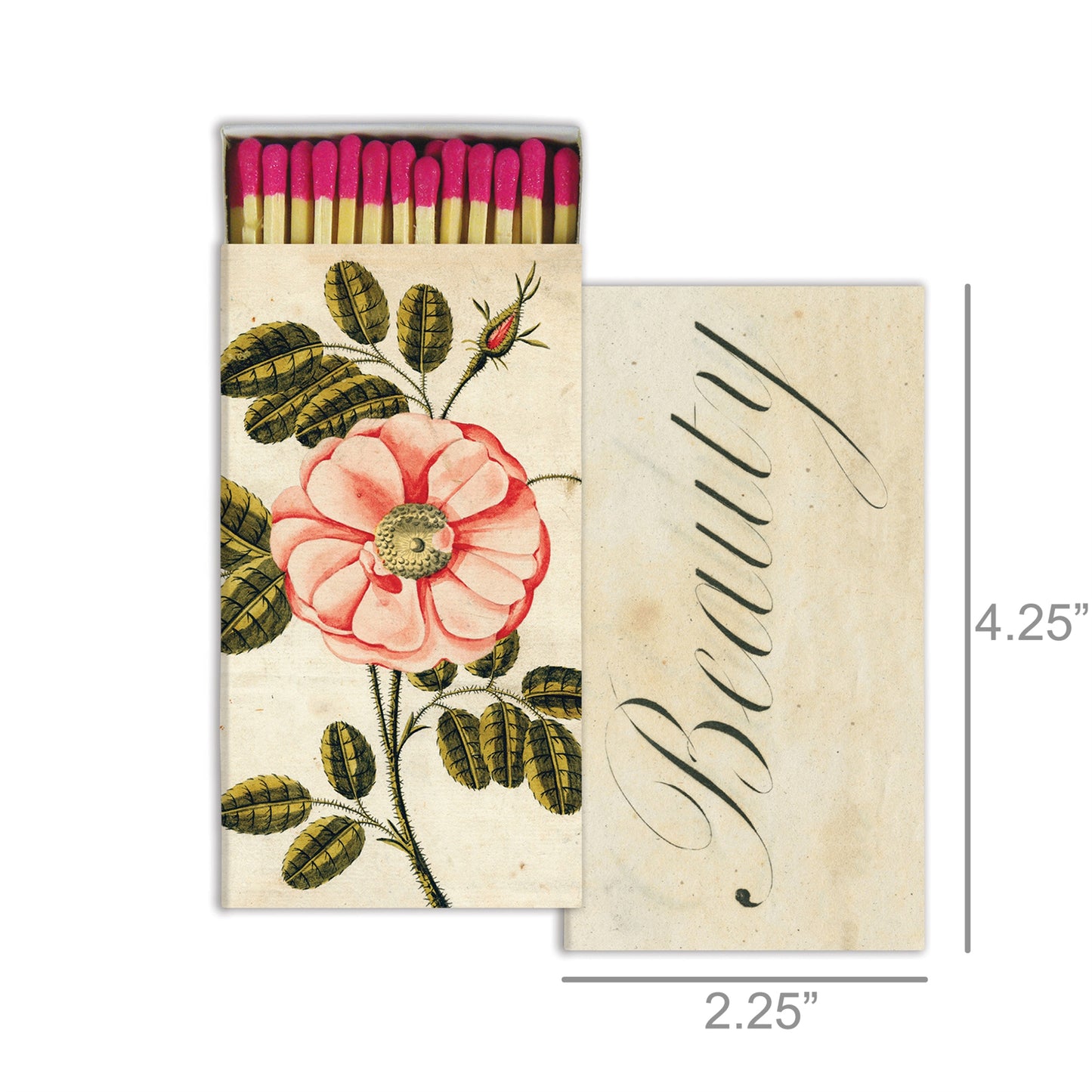 Decorative Matchbox - La Rose & Beauty