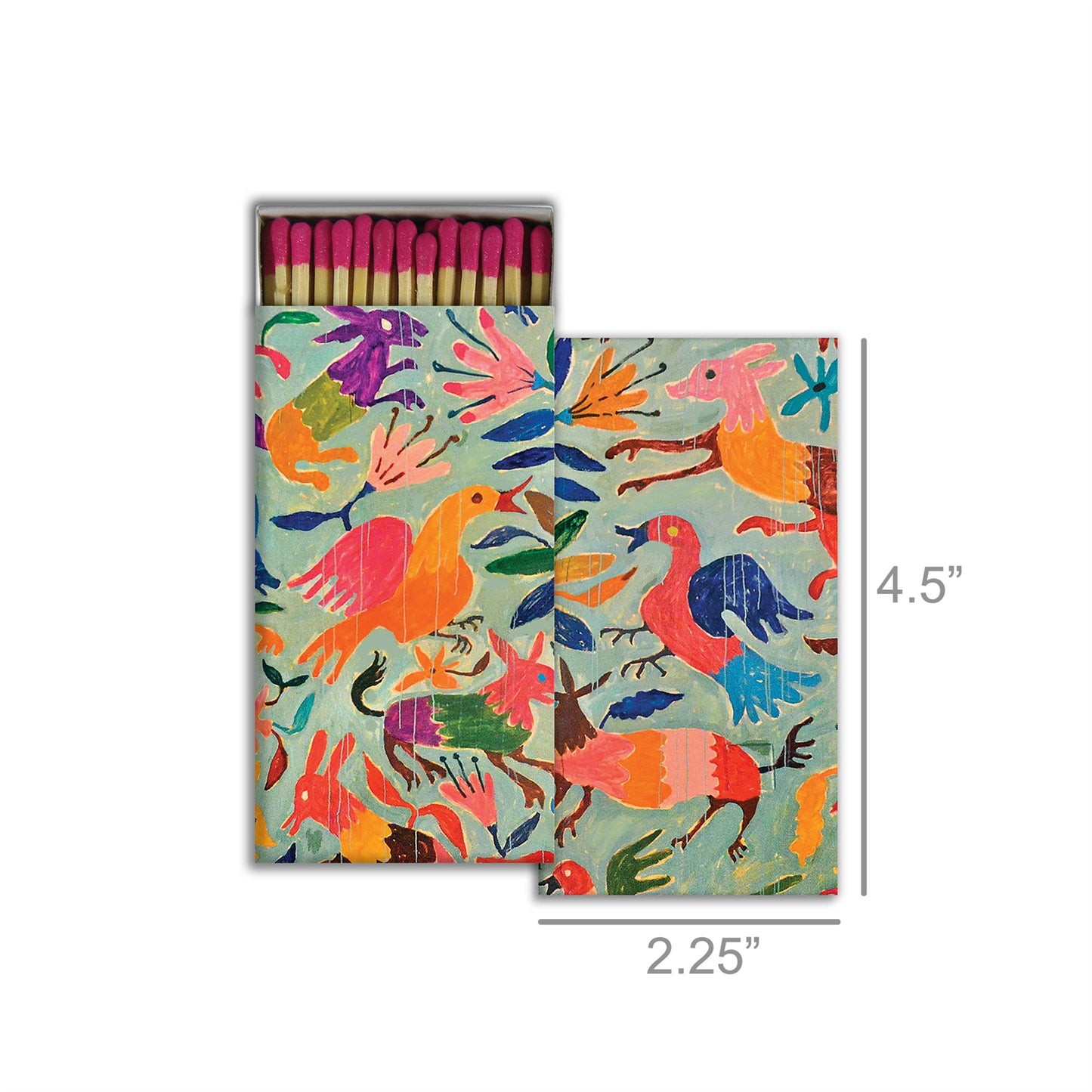 Decorative Matchbox - Garden Birds
