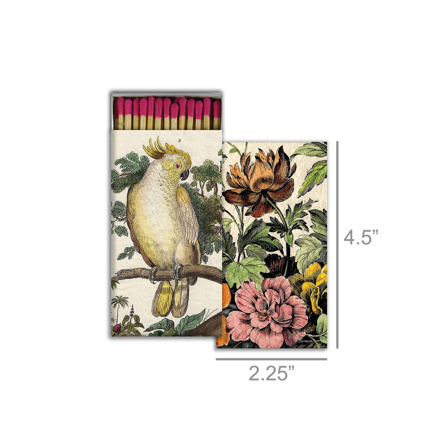 Decorative Matchbox - Cockatoo