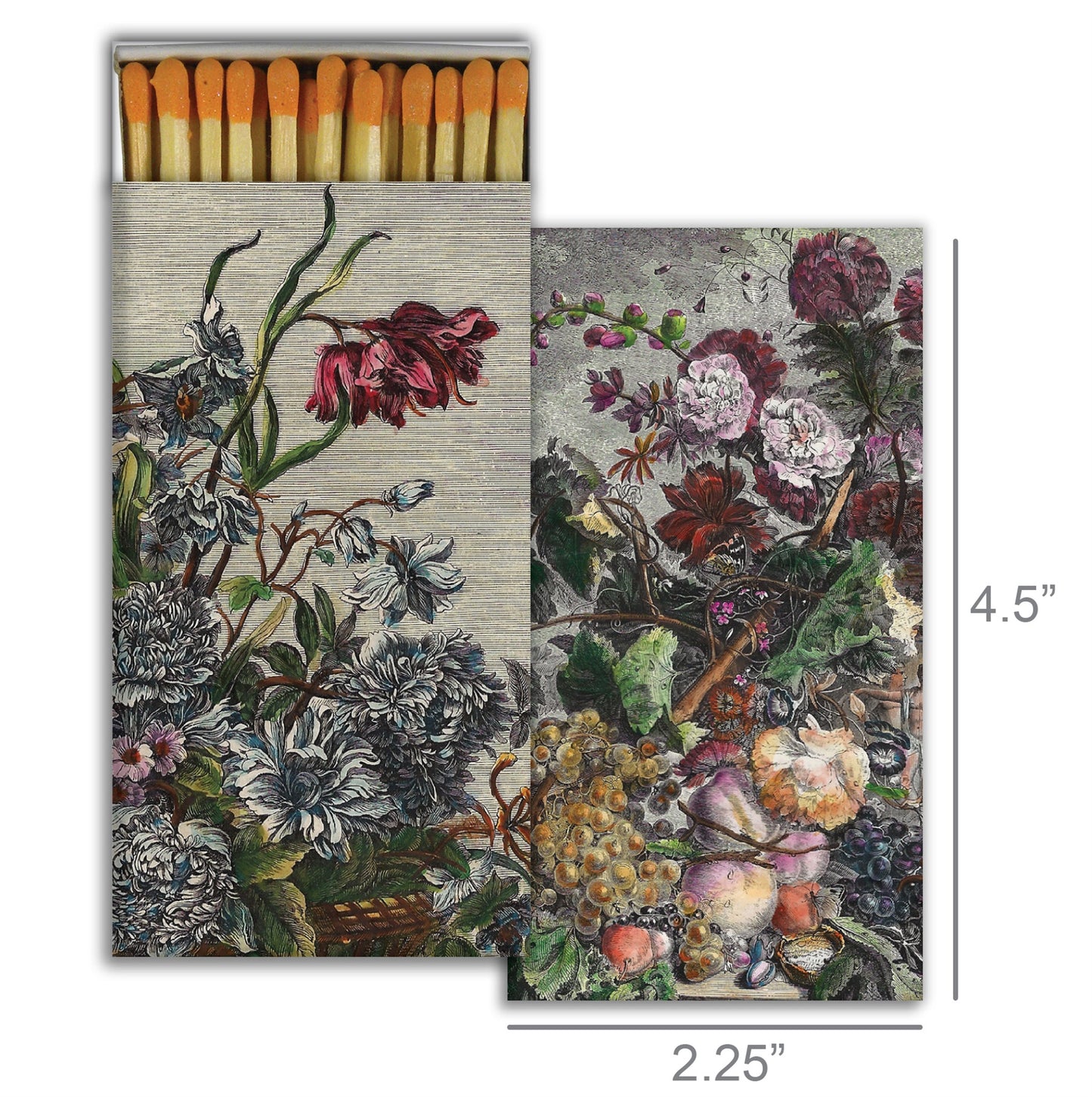 Decorative Matchbox - French Floral