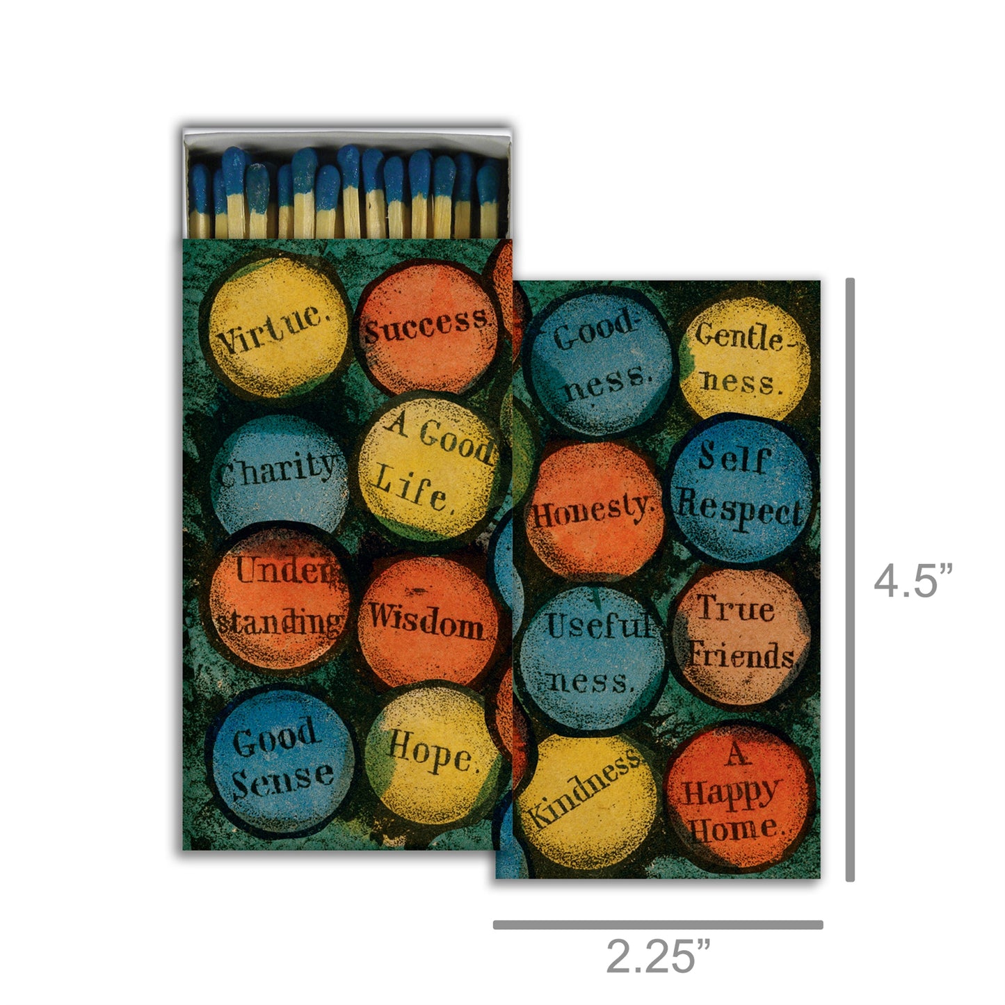 Decorative Matchbox - Fruits of Life