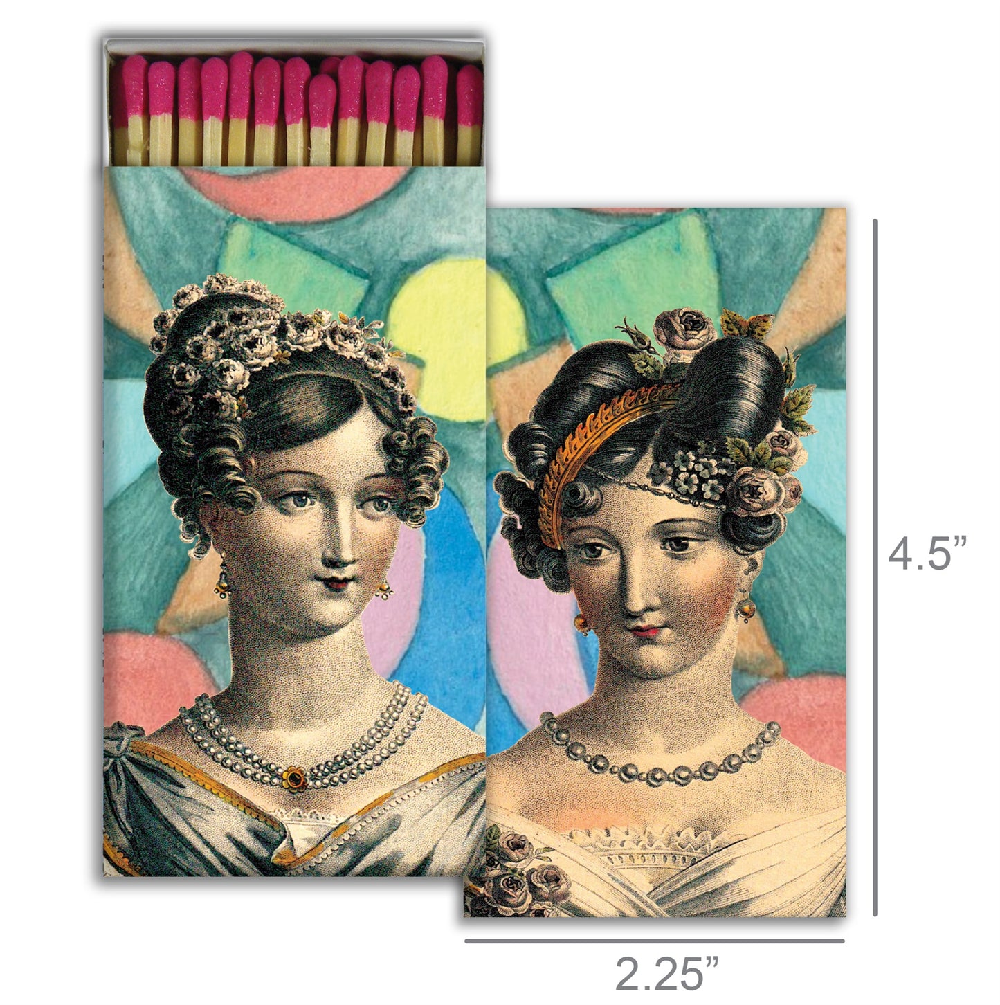 Decorative Matchbox - Party Girls