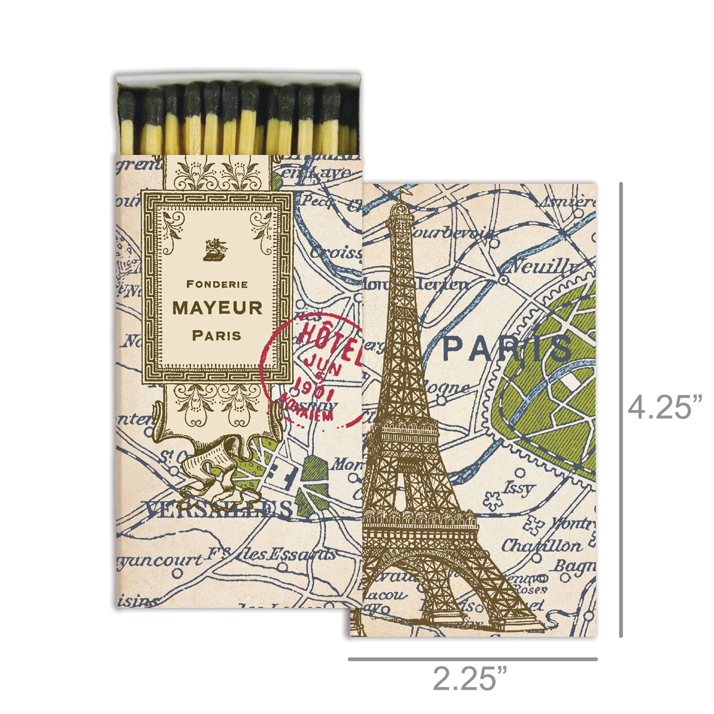 Decorative Matchbox - Paris