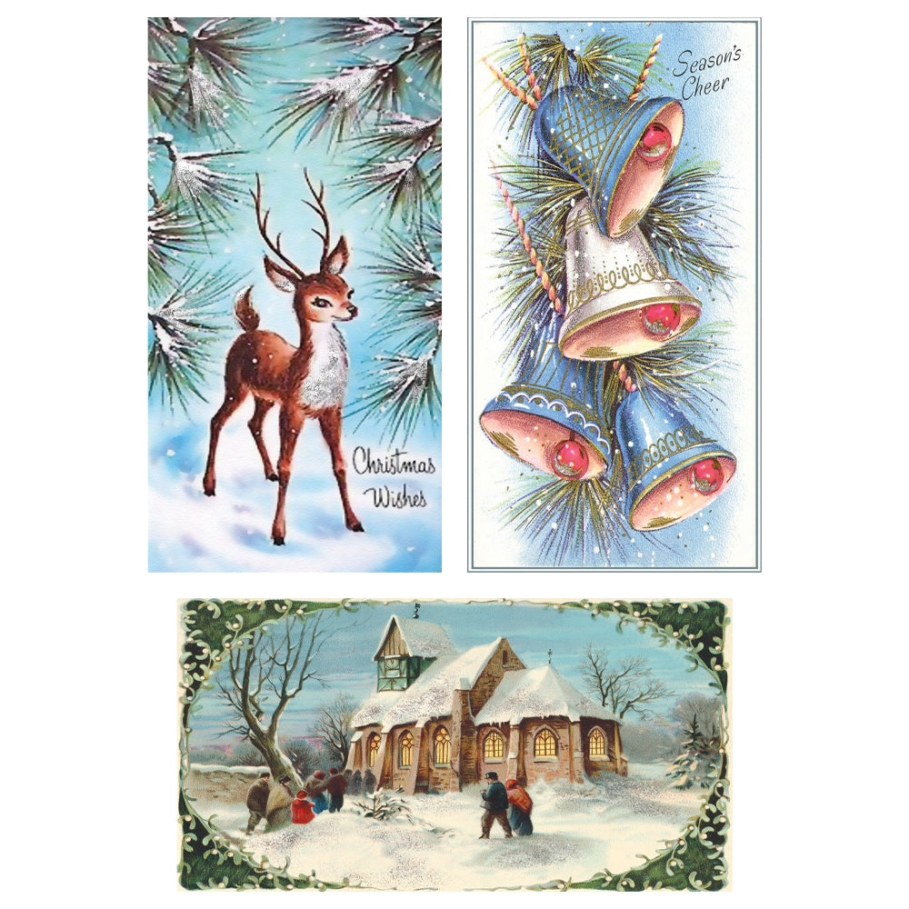 Decorative Matchbox - Christmas Wishes Reindeer