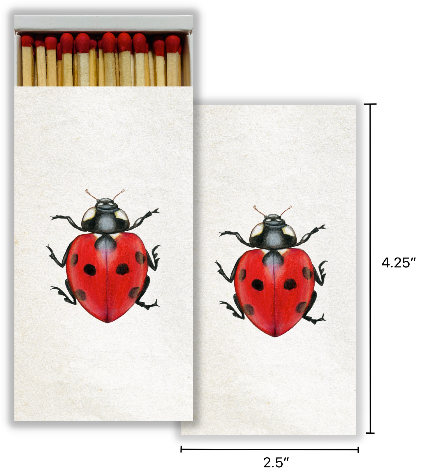 Decorative Matchbox - Little Ladybug