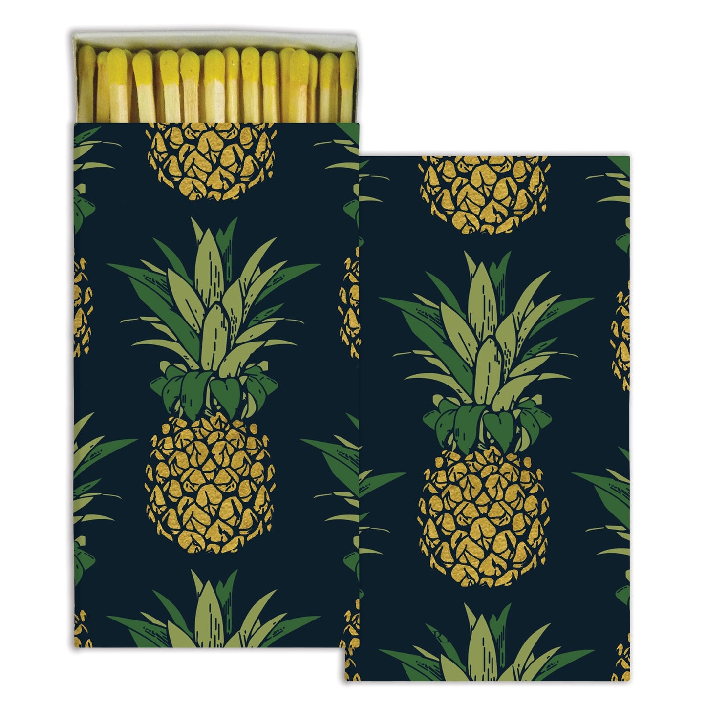 Decorative Matchbox - Pineapple