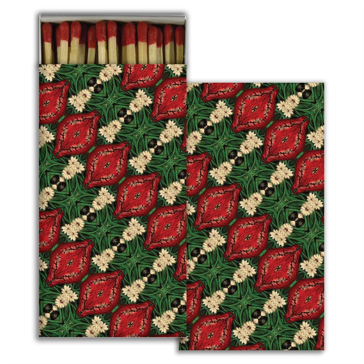 Decorative Matchbox - Festive Floral