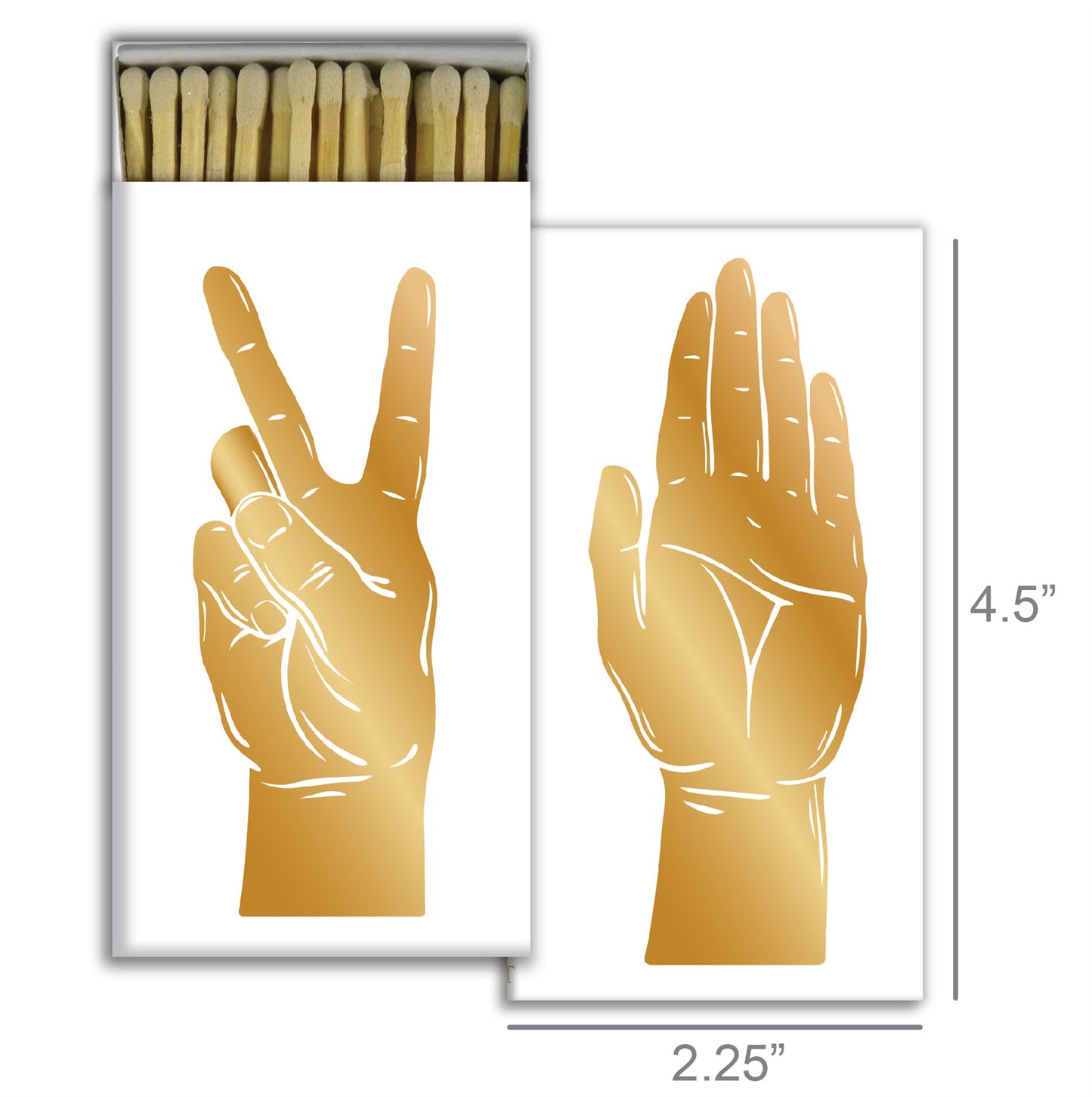 Decorative Matchbox - Hands