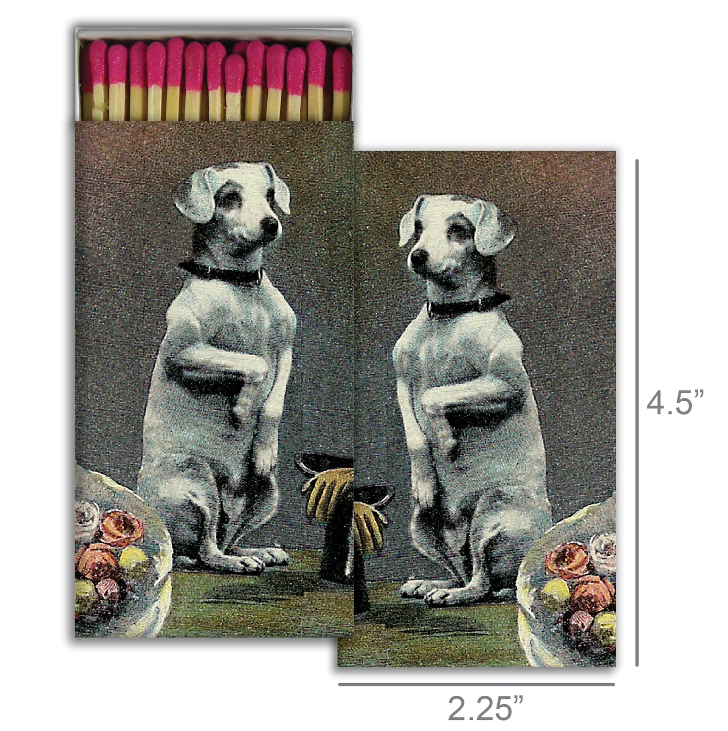 Decorative Matchbox - Magic Dog