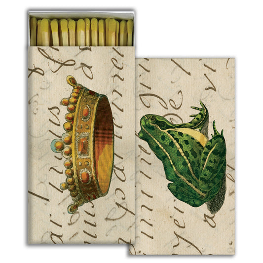 Decorative Matchbox - Frog Prince