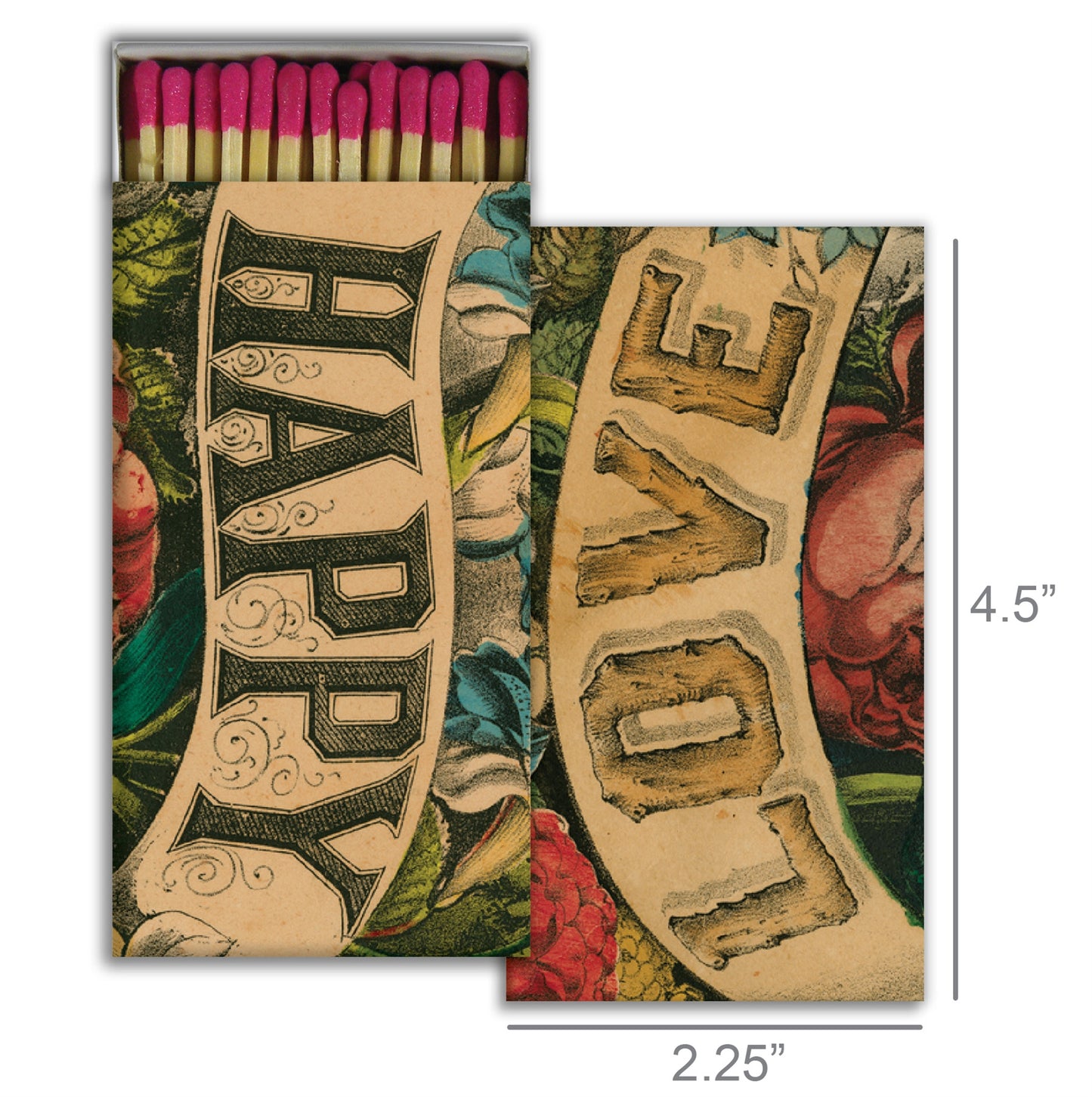 Decorative Matchbox - Happy Love