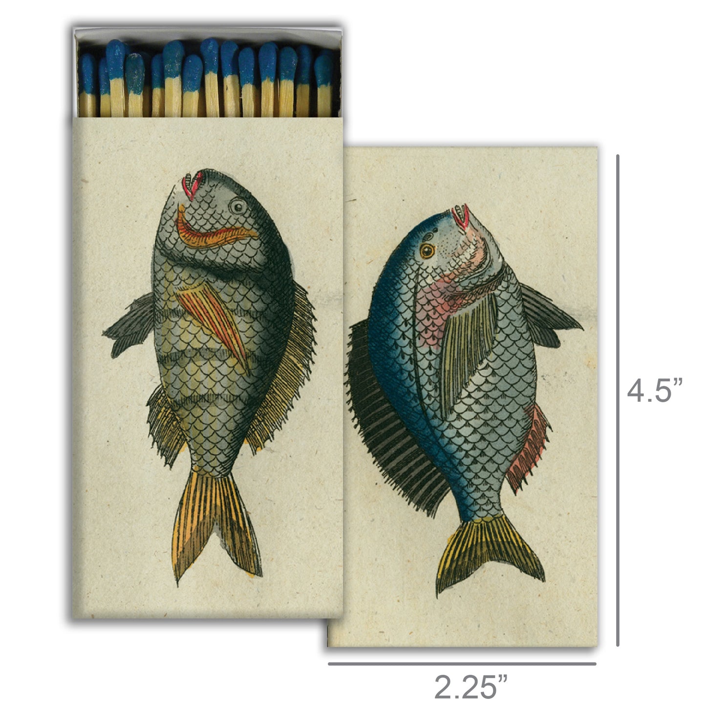 Decorative Matchbox - Fish & Caviar