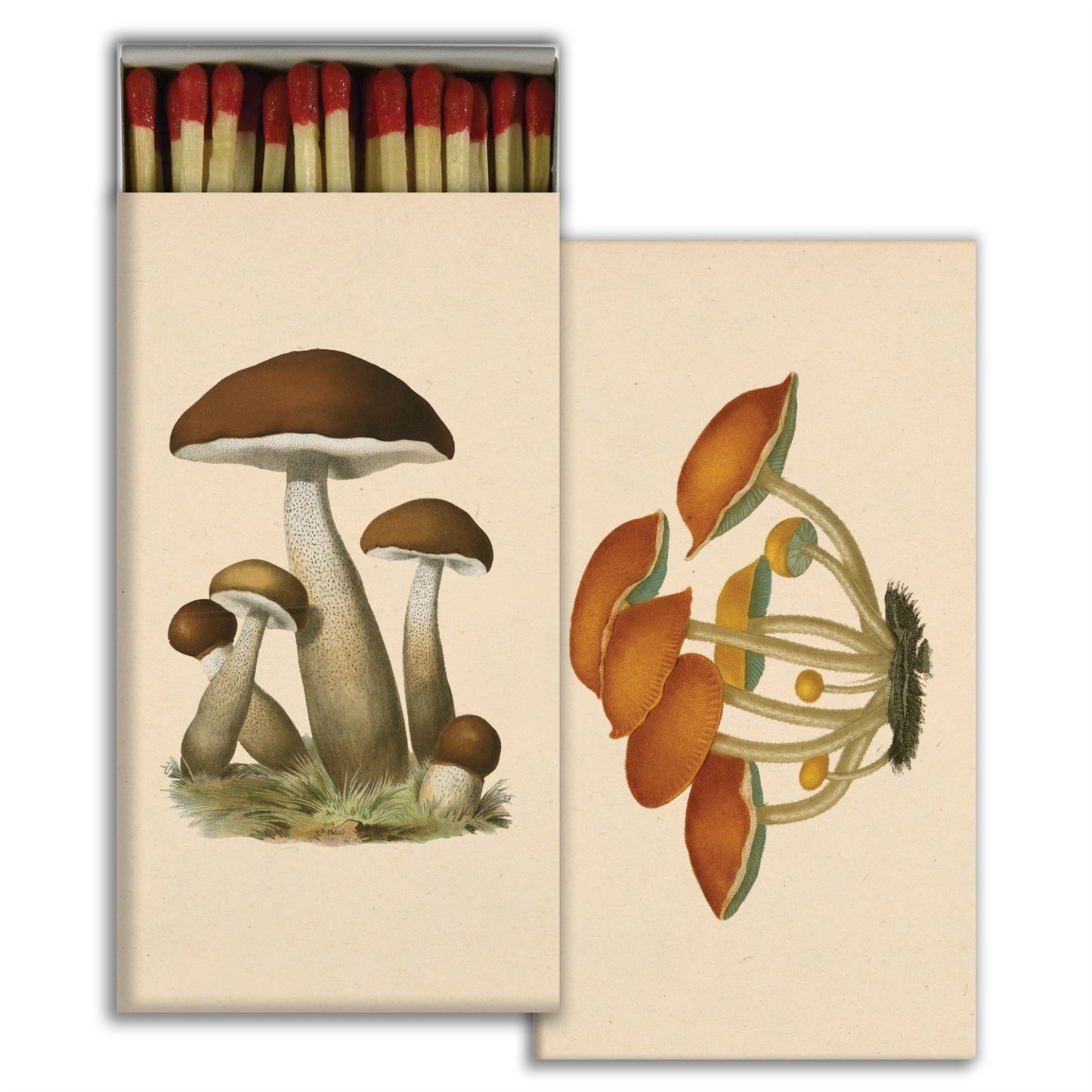 Decorative Matchbox - Mushrooms
