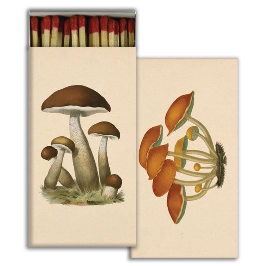 Decorative Matchbox - Mushrooms