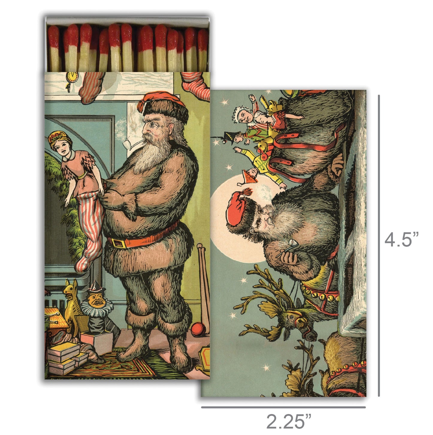 Decorative Matchbox - The Night Before Christmas