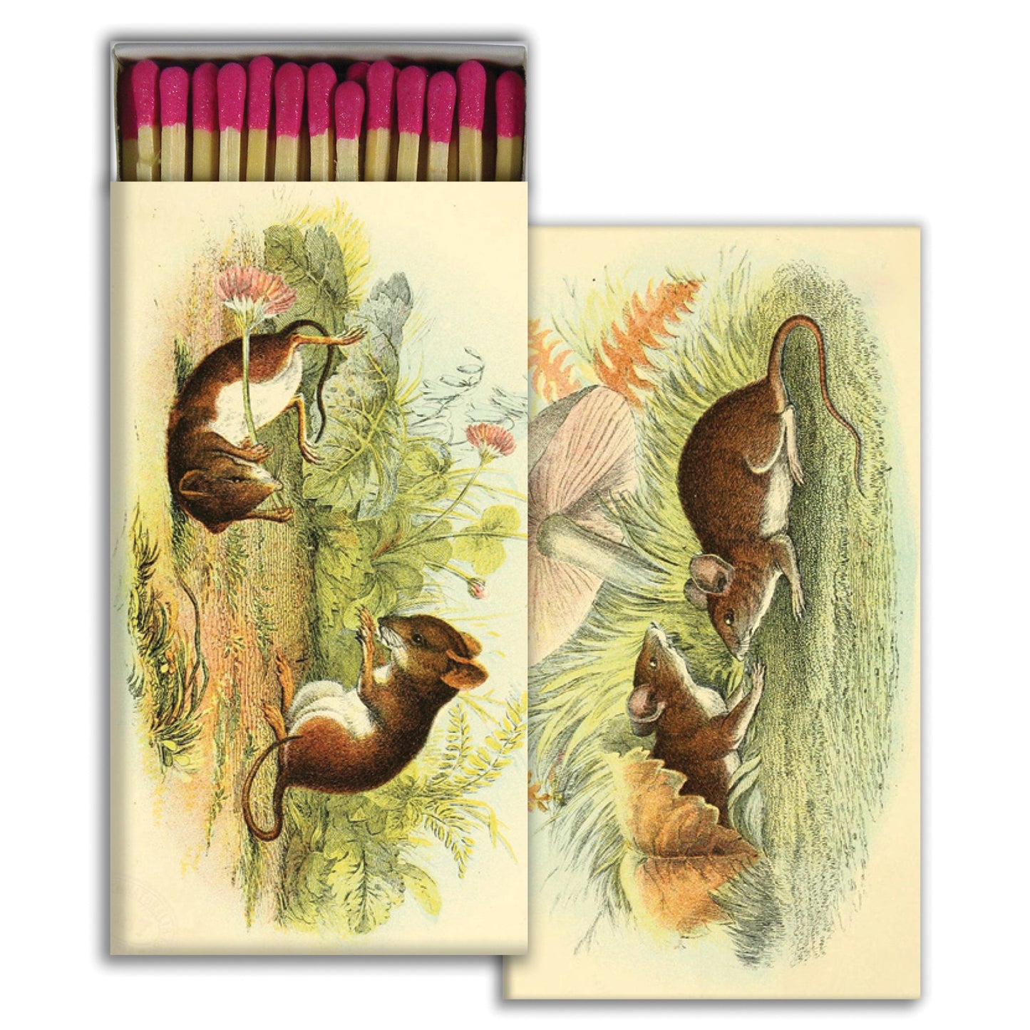 Decorative Matchbox - Field Mice