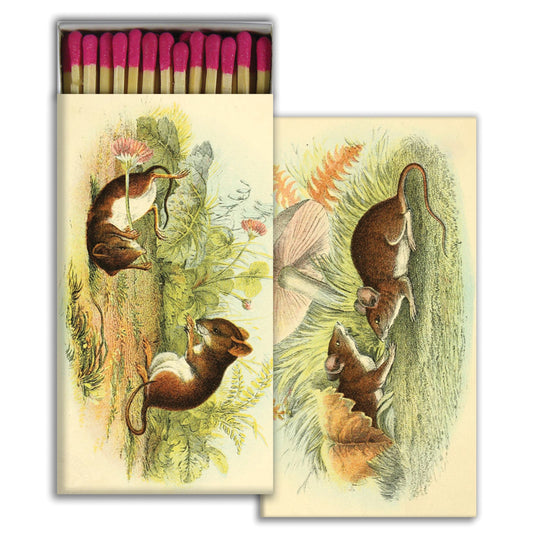 Decorative Matchbox - Field Mice