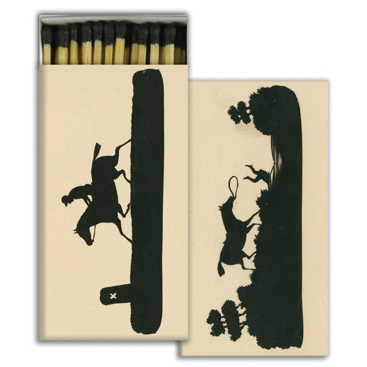 Decorative Matchbox - Horse Silhouettes