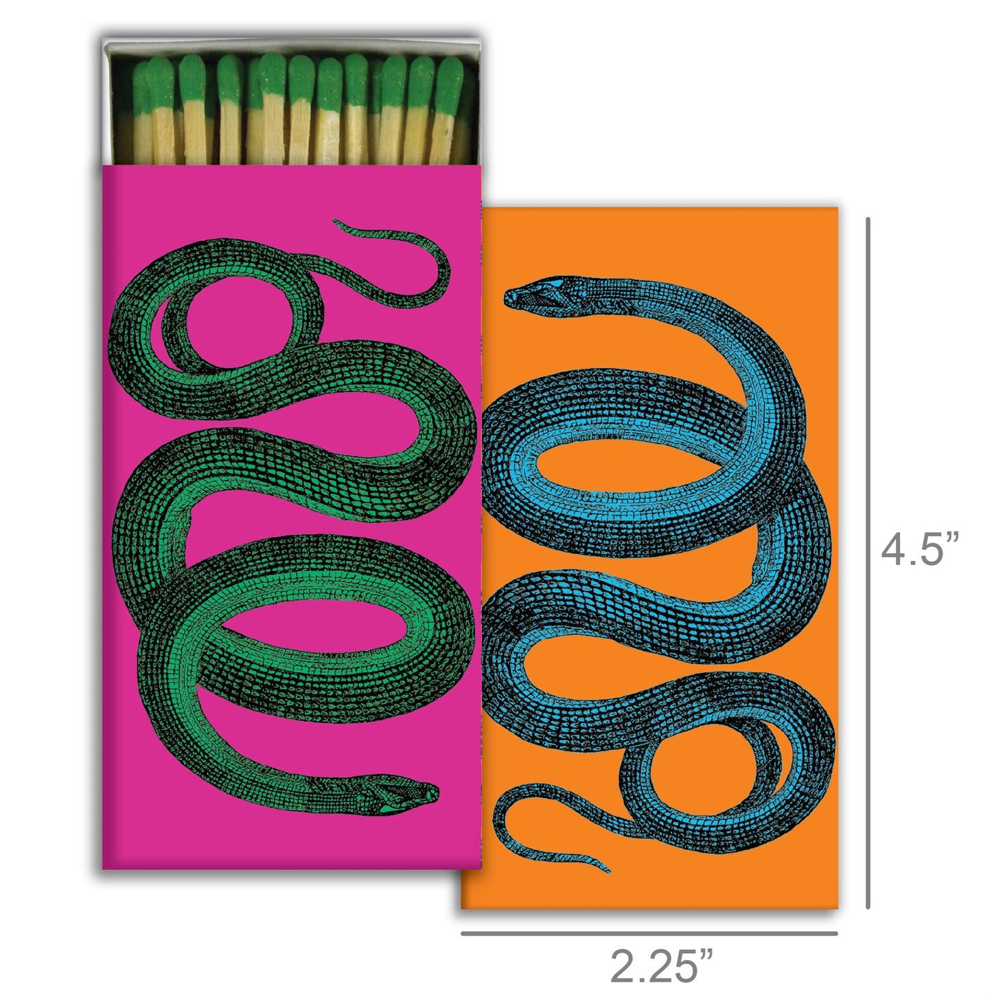 Decorative Matchbox - SSSSnakes