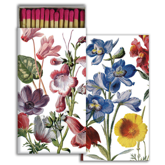 Decorative Matchbox - Bright Floral