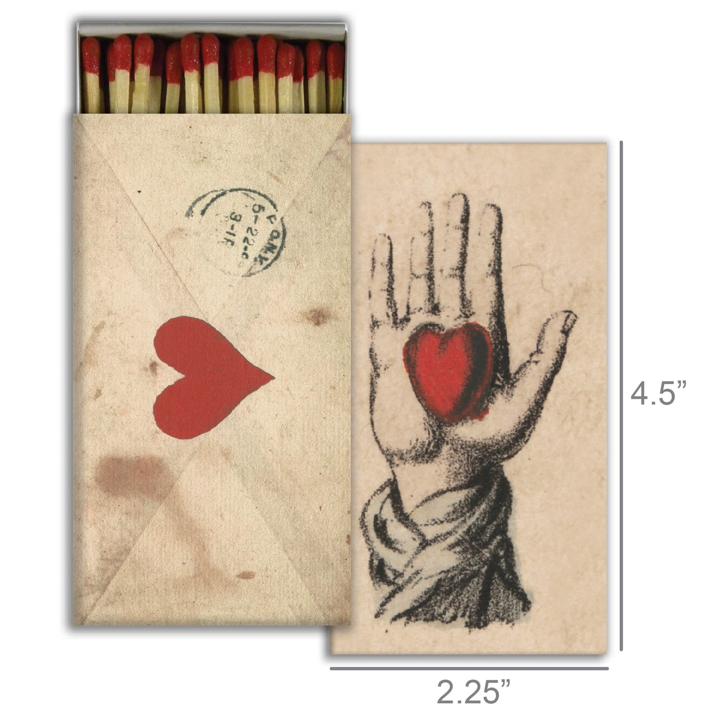 Decorative Matchbox - Love Letter