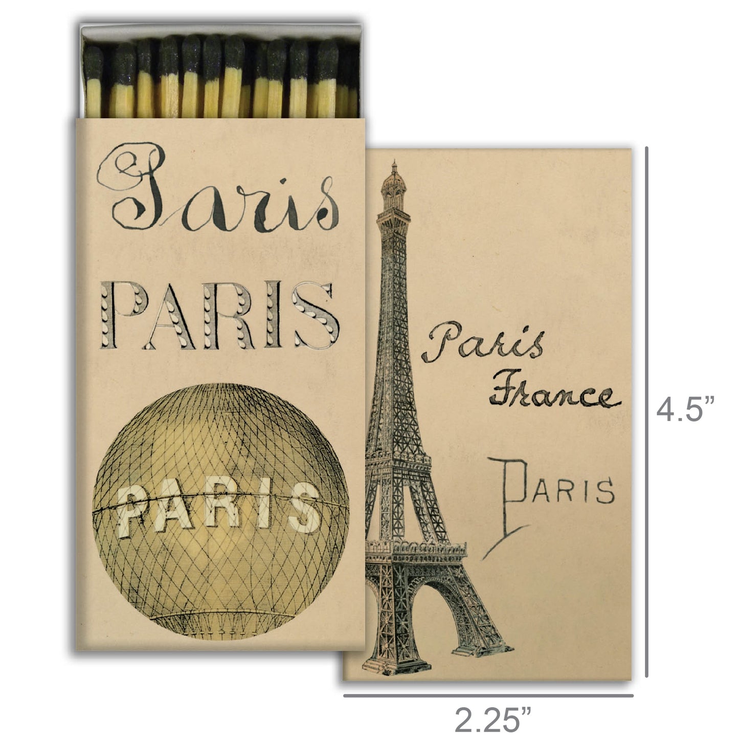 Decorative Matchbox - Paris Paris Paris