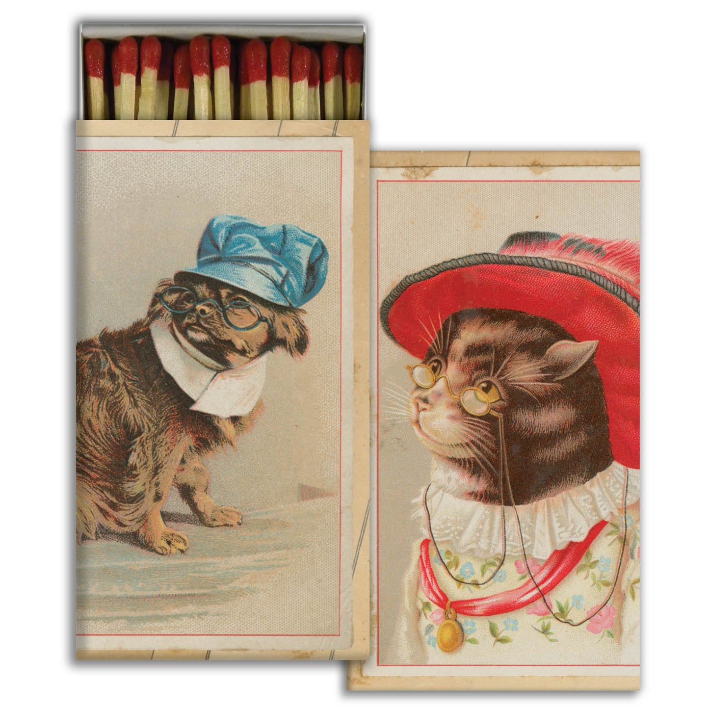 Decorative Matchbox - Sly and Hattie