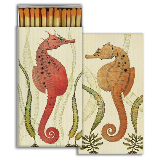 Decorative Matchbox - Seahorses