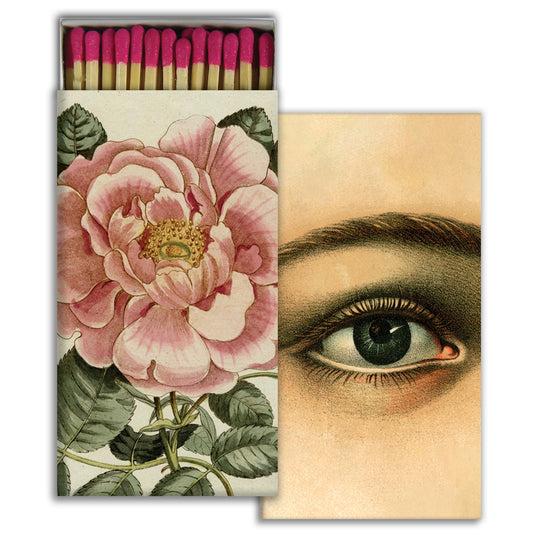 Decorative Matchbox - Rosa & Eye