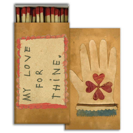 Decorative Matchbox - My Love for Thine