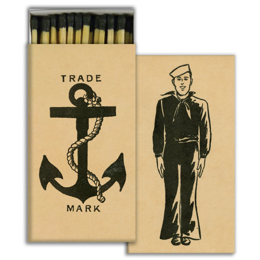 Decorative Matchbox - Sailor and Anchor