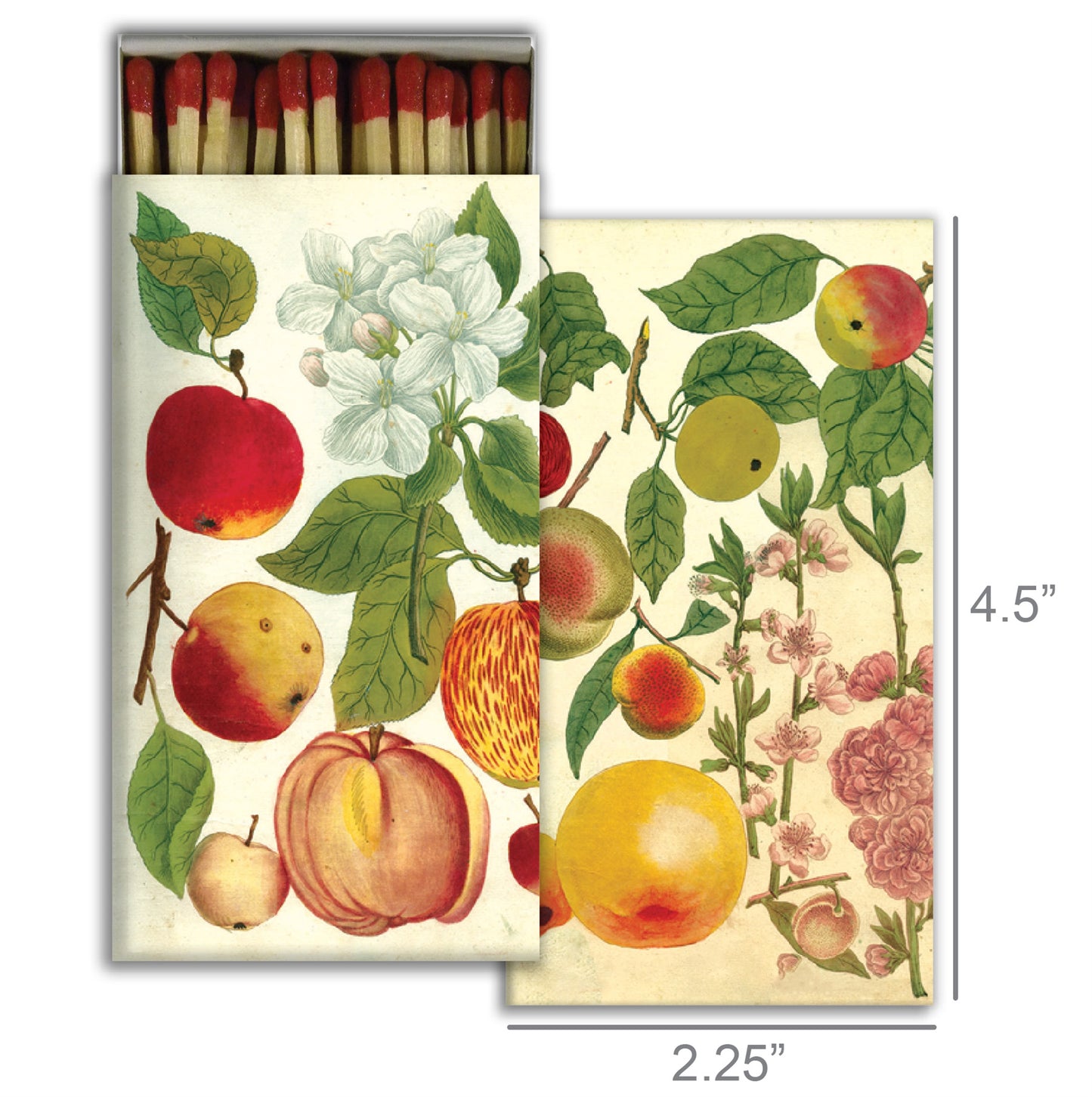 Decorative Matchbox - Orchard Apples