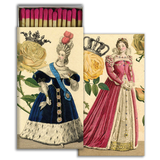 Decorative Matchbox - Regal Ladies