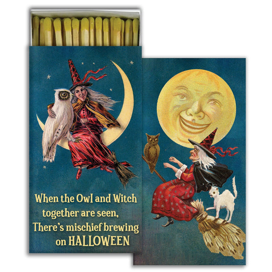 Decorative Matchbox - Wech & Owl