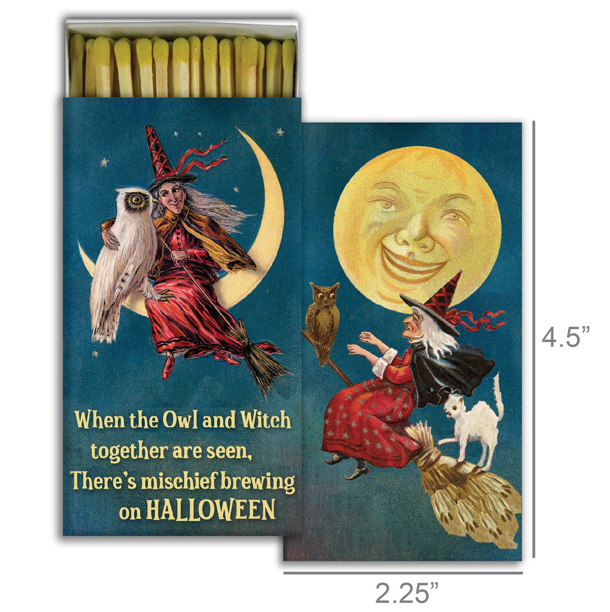 Halloween Matchbox Gift Set – 4-Pack