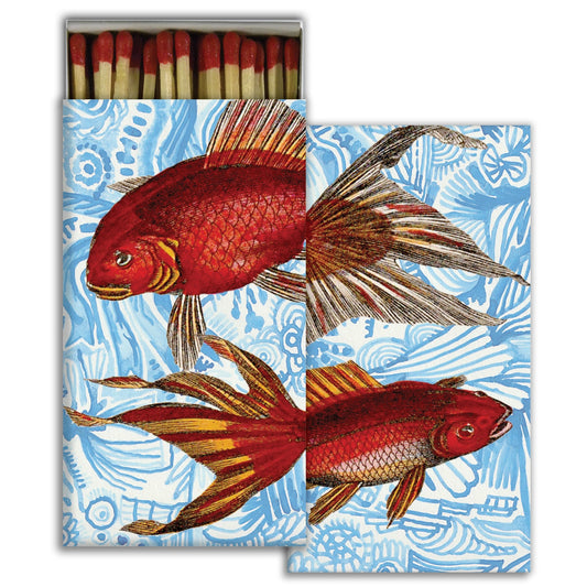 Decorative Matchbox - Fancy Goldfish