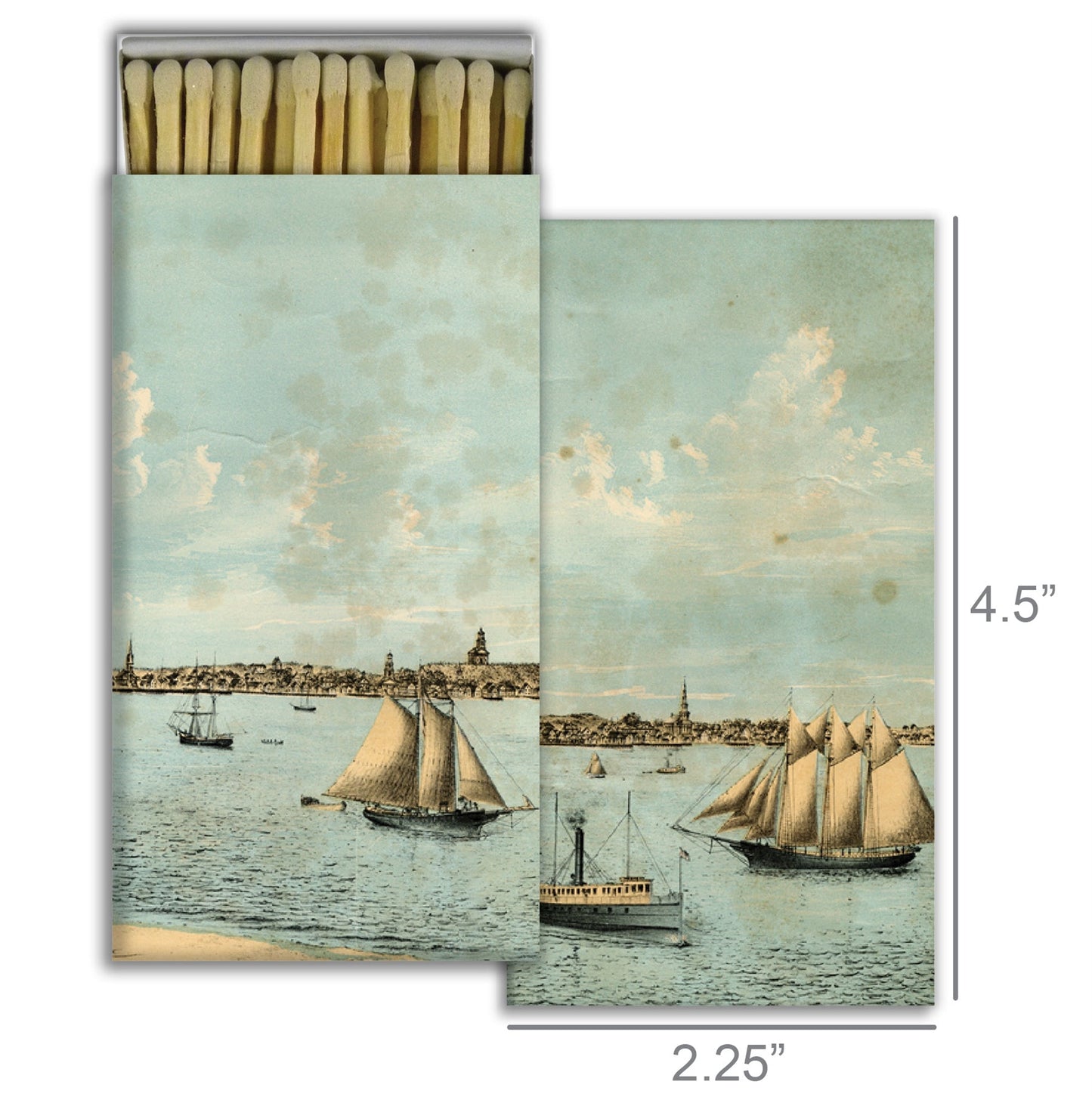Decorative Matchbox - View From Longpoint