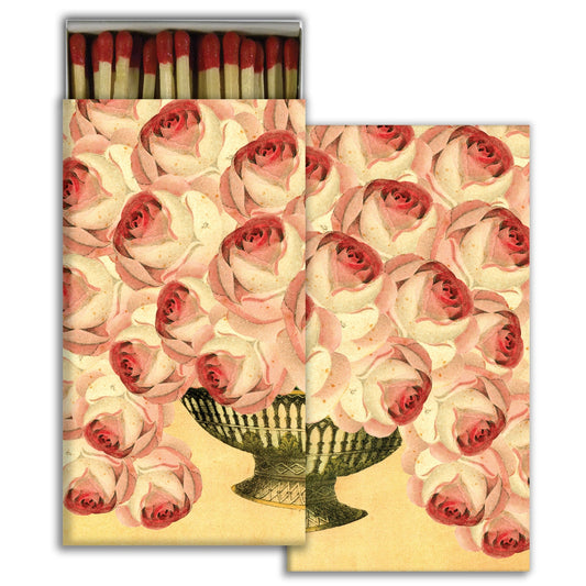 Decorative Matchbox - Roses
