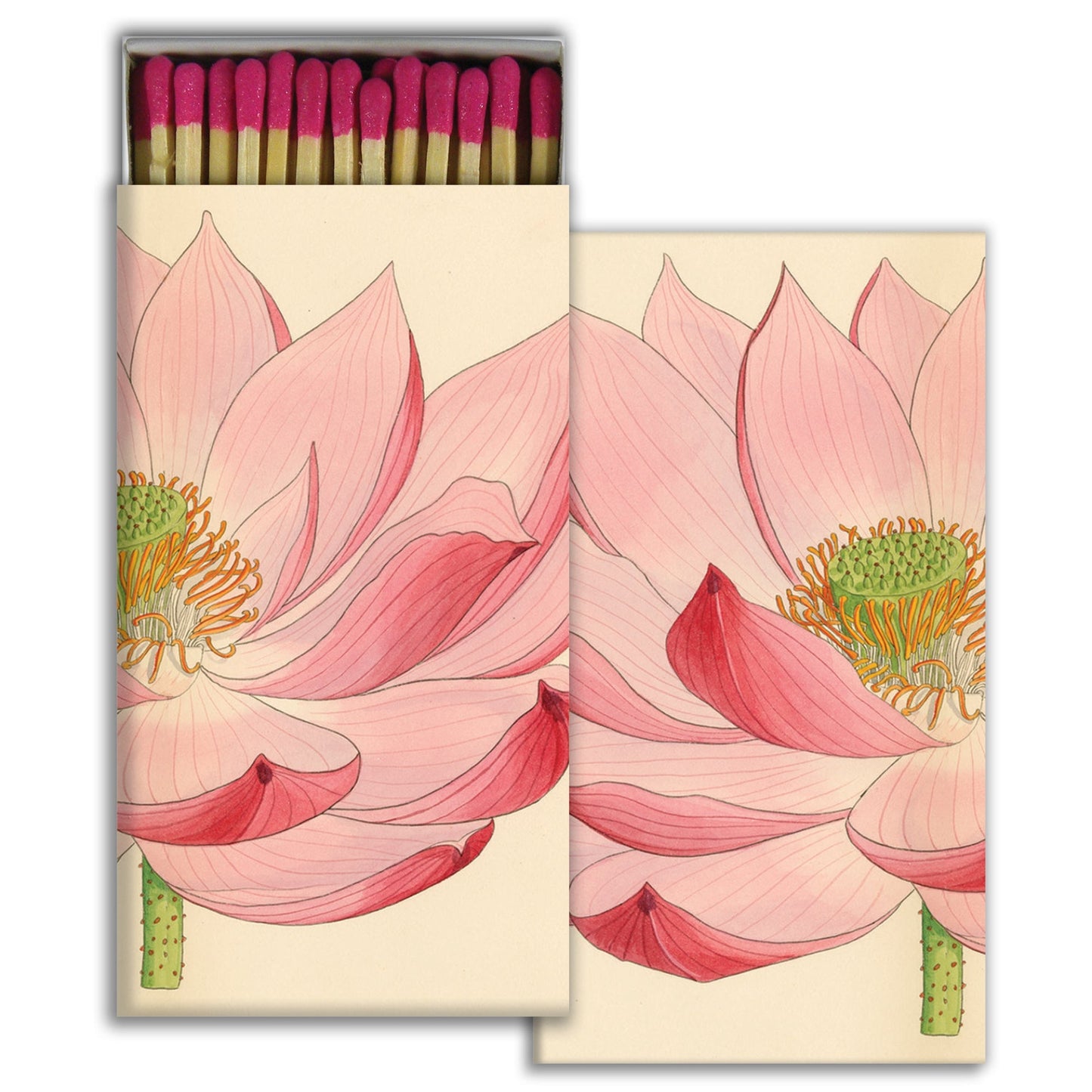 Decorative Matchbox - Painted Lily