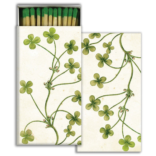 Decorative Matchbox - Clover