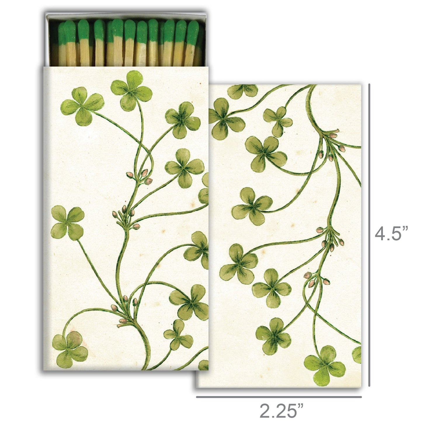 Decorative Matchbox - Clover