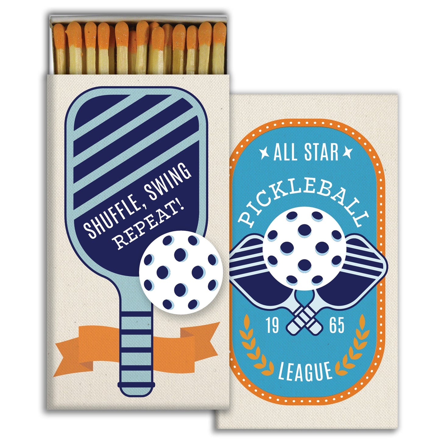 Decorative Matchbox - Pickleball