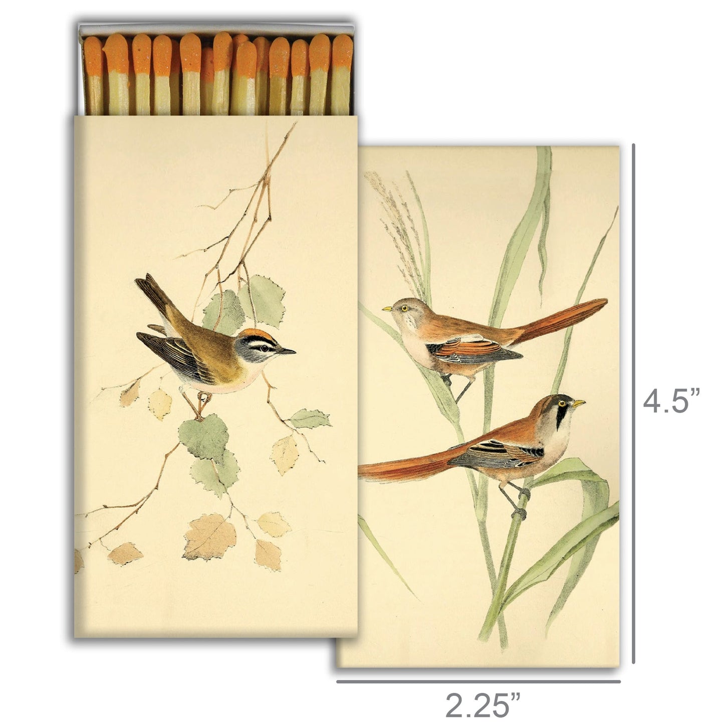 Decorative Matchbox - British Birds